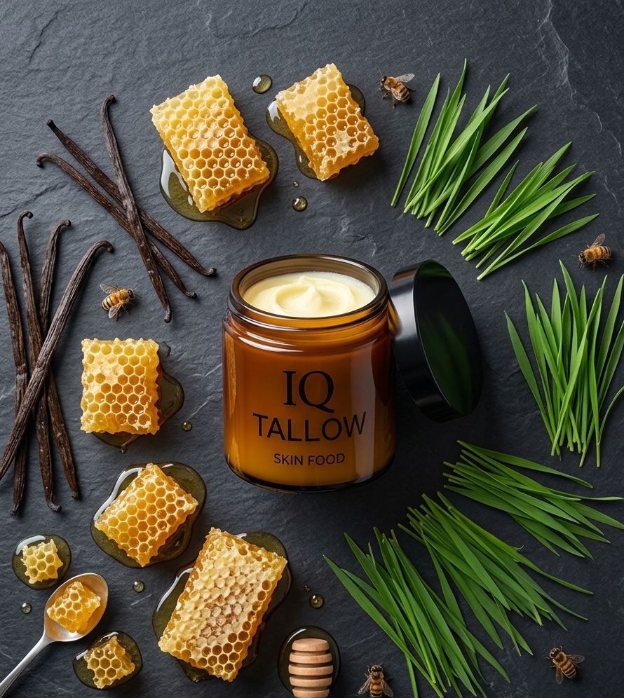 Whipped Tallow Cream – Vanilla Effect | Skinfood 60 ml - Raw Honey