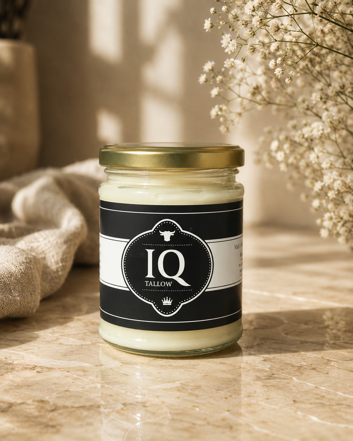 Halal Grassfed Beef Tallow 300ml